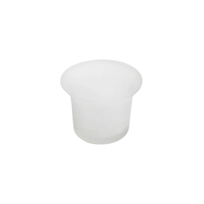 Ensemble de 12 porte-bougies chauffe-plat en verre givré 12 pièces, Givré