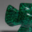 Genuine Polished Malachite Fish Carving (185 Grams)