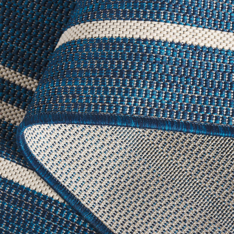 Tapis d'intérieur / extérieur à motif géométrique Bartev Performance, Rectangle 5 pi 3 po x 7 pi 7 po