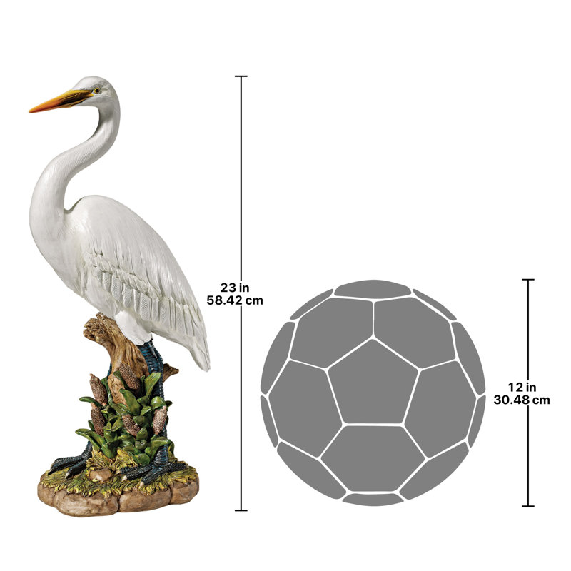 Statue great aigrette
