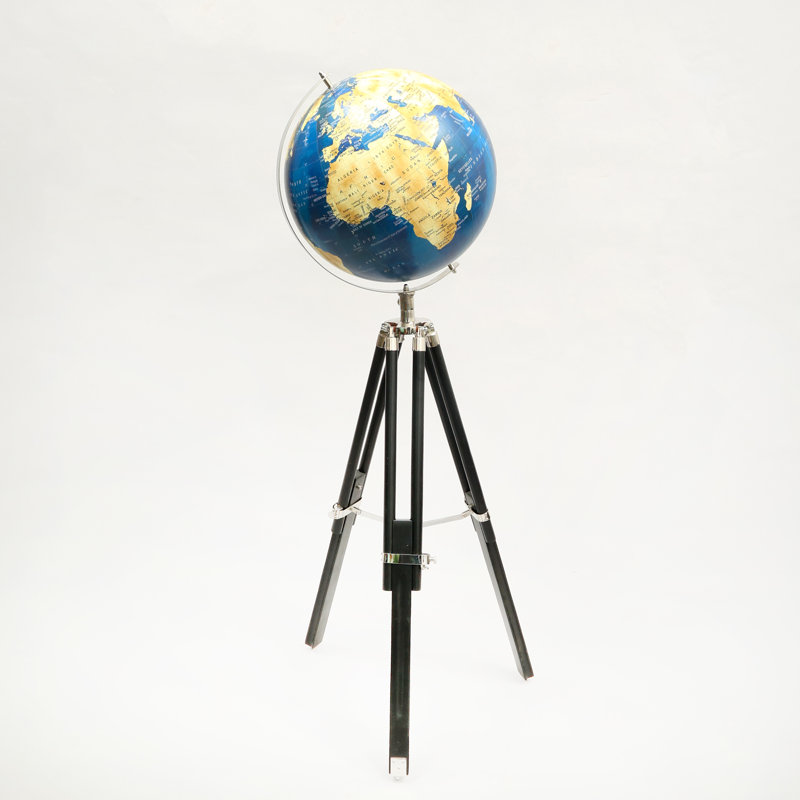 Globe with Floor Tripod Stand-Home & Office Decor
