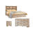 Jylisa Bookcase Storage Bed-1877193483