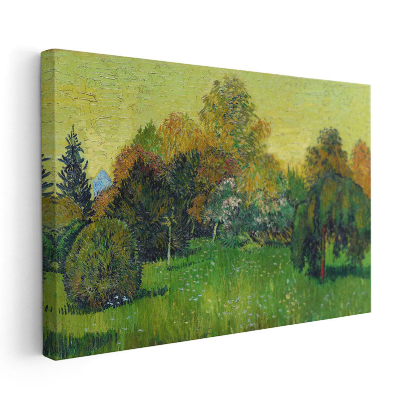 «The Poet's Garden, 1888», reproduction d'art sur toile, H 16 po x l 24 po