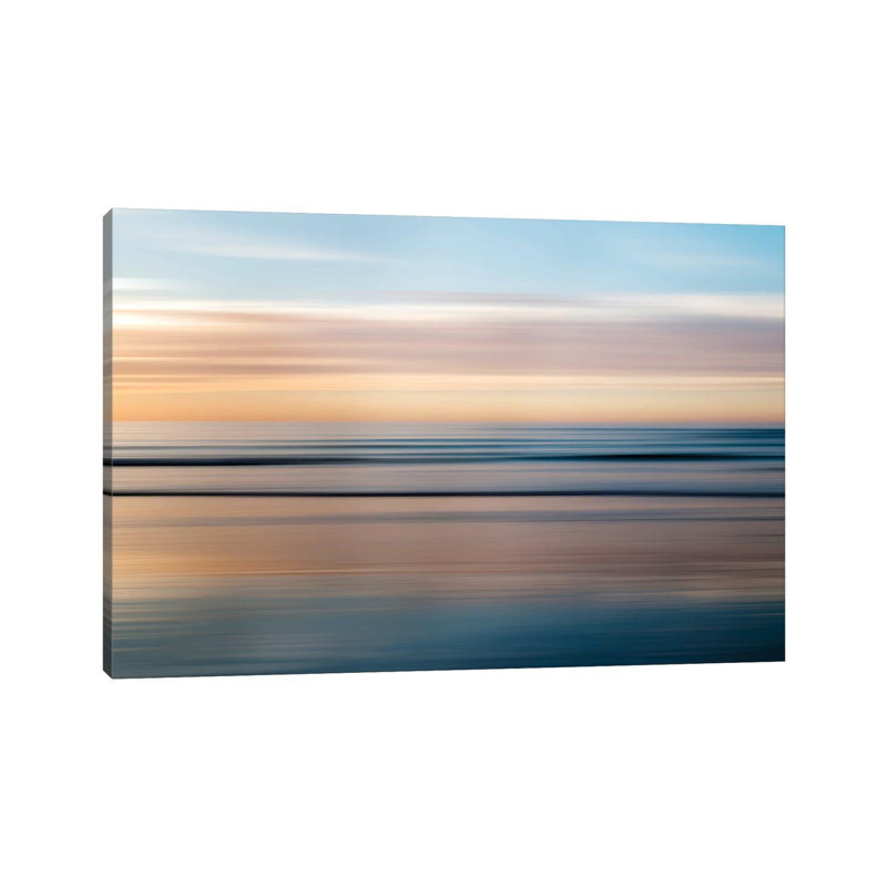 La Jolla Waves 1 Piece Wrapped Canvas Wall Art, 66.04 cm H x 45.72 cm W x 3.175 cm D