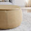 (25 "X 25" X 14,7 ") Repose-pieds rond avec rangement, fonction 2 en 1, table de bout et repose-pieds, avec petit siège-1677726468-1677726523