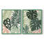 Impression de cadre tropical I-Premium - prêt à accrocher - aucun clou requis - aucun clou requis-385084800-385084809