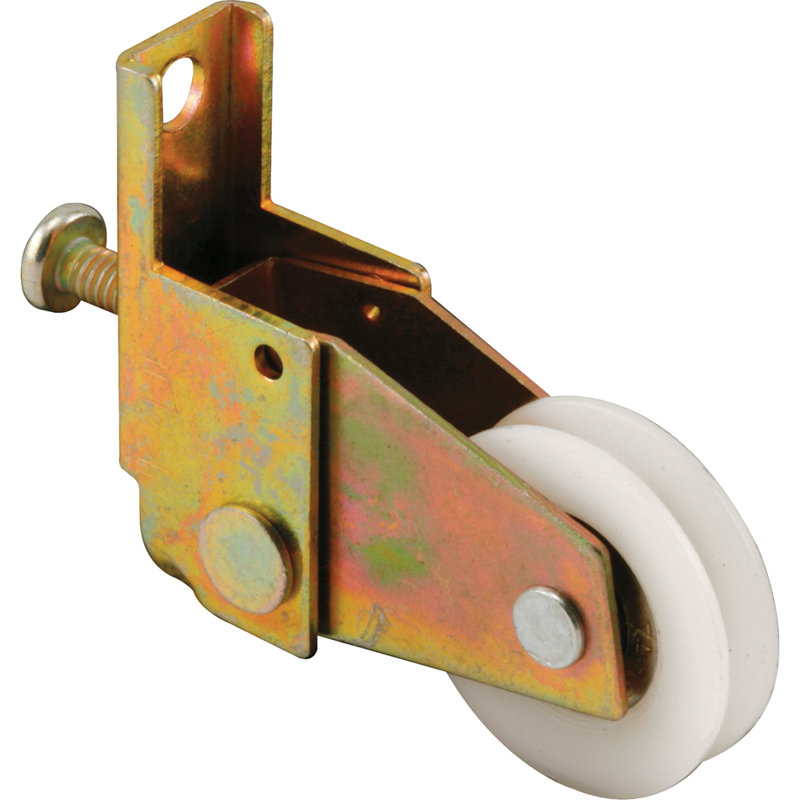Sliding Screen Door Spring-Loaded Roller, High Density Polyethylene Ball Bearing Roller