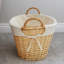 JVL Split Willow Decorative Basket