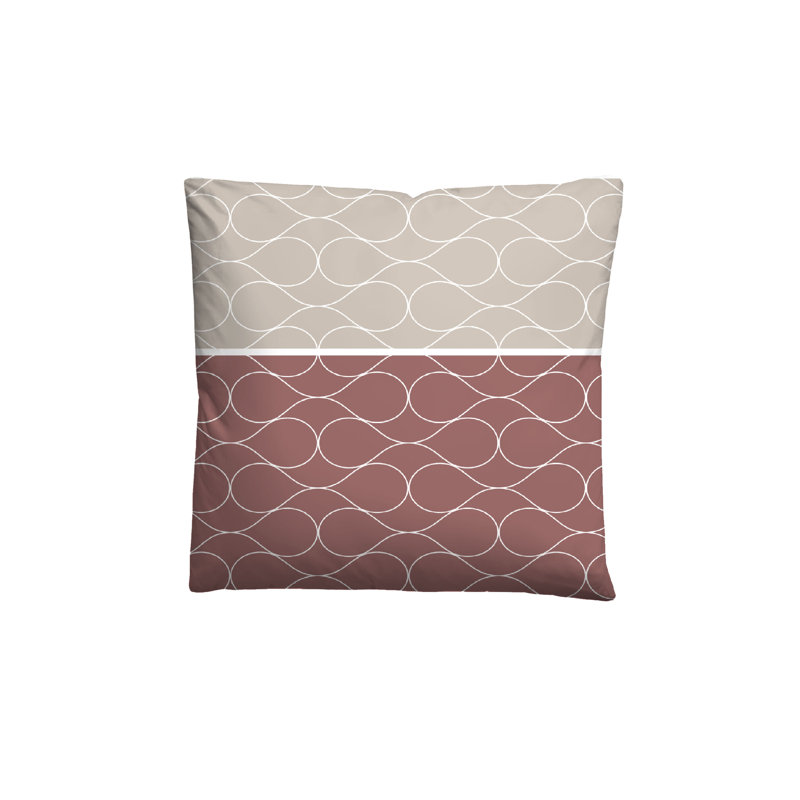 Traumhaft Schlafen - Castell-Markenbettwäsche Po Cotton Blend Geometric Duvet Cover with Pillow Shams