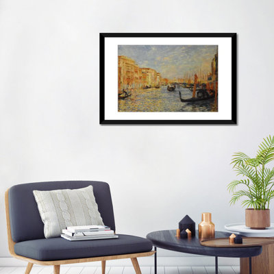«Grand Canal Venice» par Pierre-Auguste Renoir, reproduction d'art sur toile