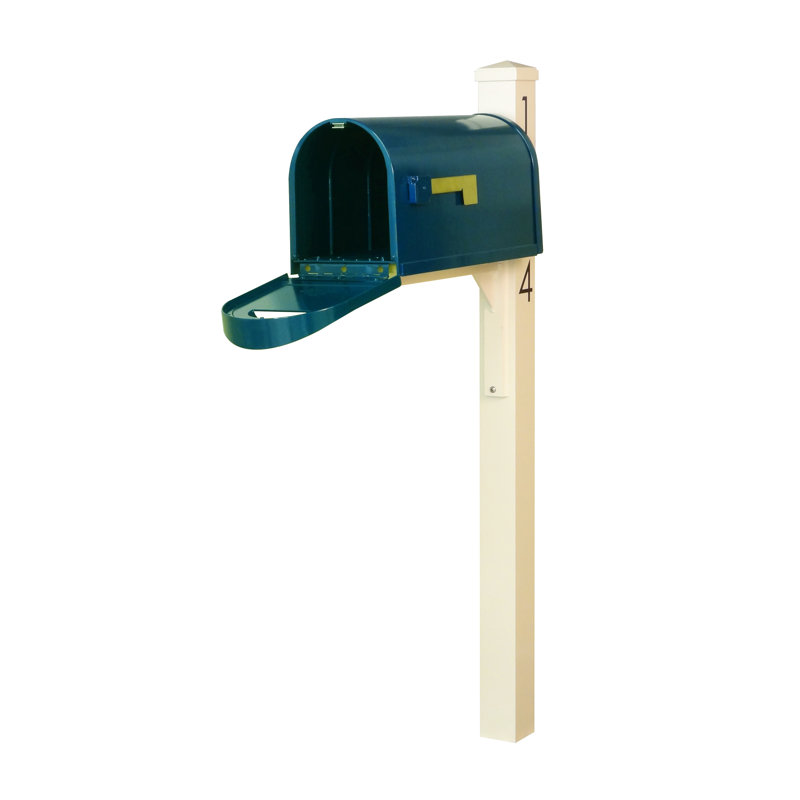 Boîte aux lettres Dylan, bleu