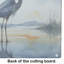 Planche à découper Blue Heron