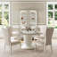 La Marisia Dining Side Chair - Tranquil/Creamy Pearl