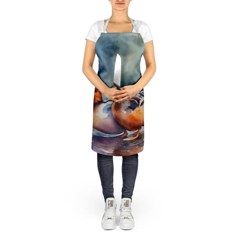 No Pattern Bib Apron