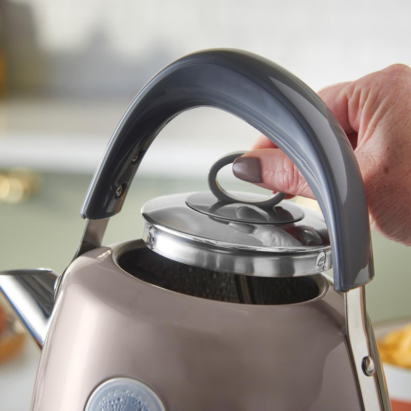 Russell Hobbs Stylevia Kettle Sage , Mocha