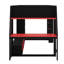 Lit mezzanine avec bureau Gaming