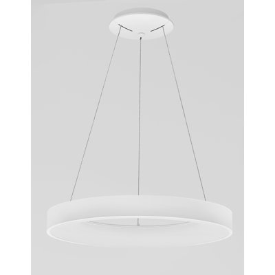 1 - Light LED Drum Pendant