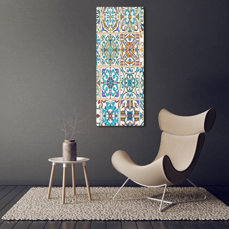 Ceramic Tiles - Wrapped Canvas Print