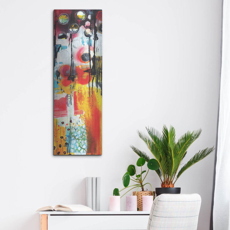 Ivy Bronx «Abstract Ii» par Photoinc Studio, art mural en métal, H 36 po x l 12 po