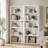 Rectangular Freestanding Adjustable and Anti-tip 6-Tier Bookcase-74708109-89479158