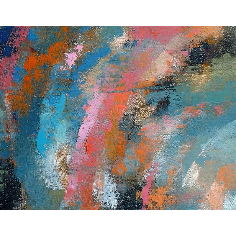 Abstract 4-Giclee Reproduction on Gallery Wrapped Canvas, 20" H x 24" W x 1.5" D