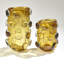 Rondelle Vase-Amber-57567982