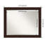 Miroir mural Bakersville-872369501