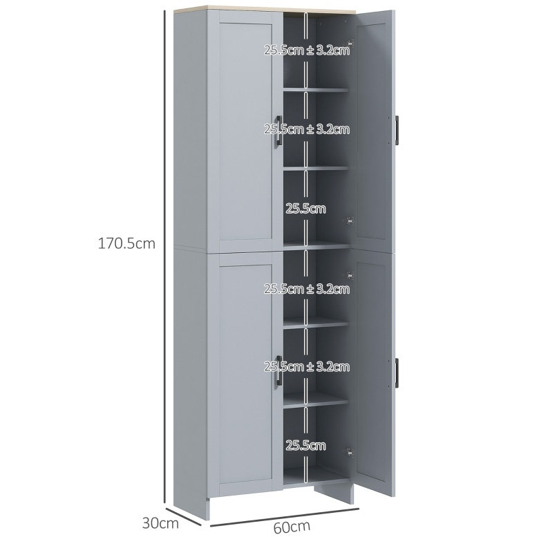170.5cm Kitchen Pantry