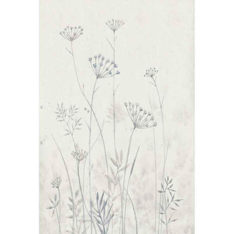 " Neutral Queen Anne's Lace I " Painting Print, 30" H x 20" W  