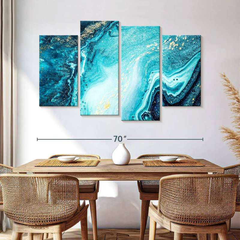 Avery Abstract Water, 42" H x 68" W