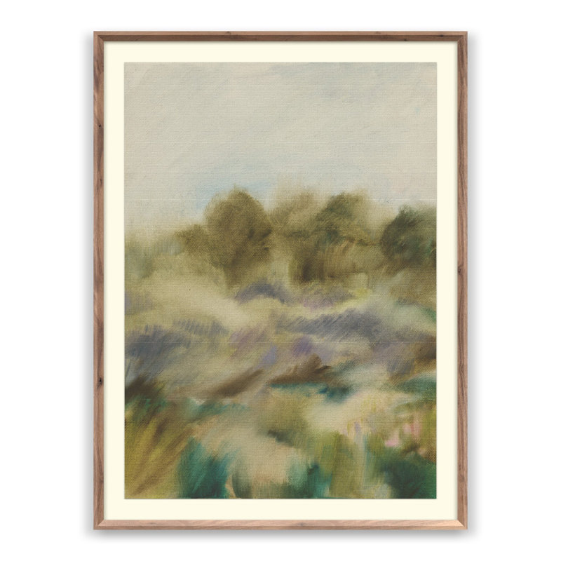 Provincial Painting by Jess Engle, Rustic Walnut Framed, 24" H x 18" W