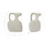 Vila 13In Sculptural Vessel Cream White-1418003568
