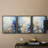 Floral Study  Series  XC  -Set Of 3 Framed Giclee Prints -Ready to Hang-107268506-107268507