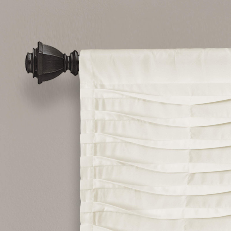  Cantonnière de couleur unie sur mesure 52 po, Crème