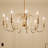 Karthe 9 - Light Dimmable Spider Chandelier