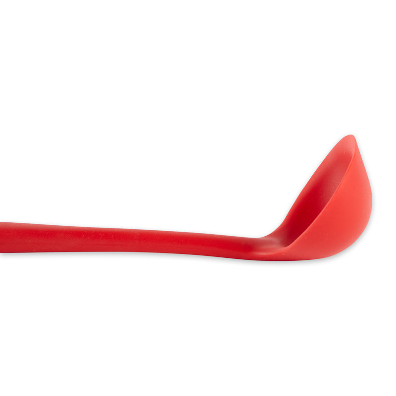 Louche au design élégant, Rouge