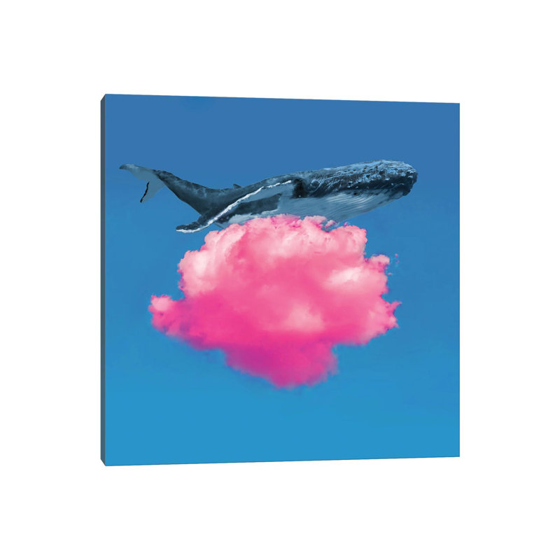Whale Resting by David Loblaw - Wrapped Canvas Print, 66.04 cm H x 66.04 cm W x 1.91 cm D