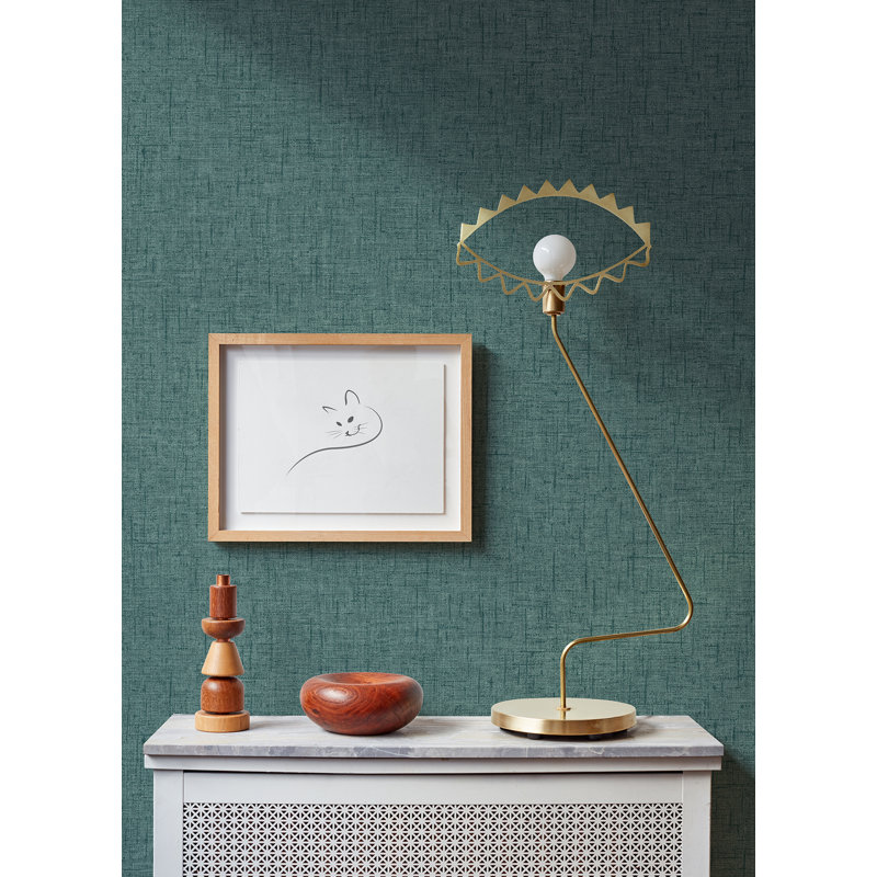 Bentley Abstract Wallpaper Roll, Teal