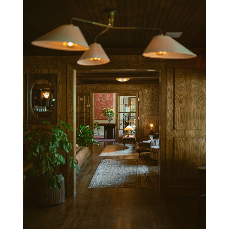 Dou 3 Light Chandelier