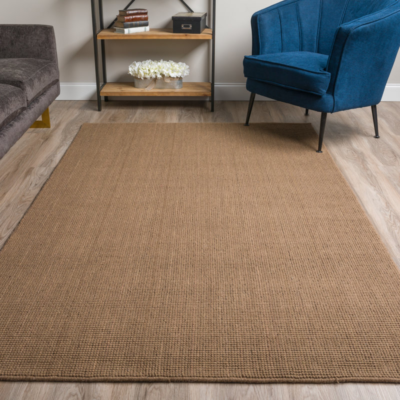Tapis en laine Dionne Fudge, Rectangle 5 pi x 7 pi 6 po