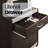 Rolling Kitchen Cart with  Microwave Shelf, Utensil Drawer, Interior Cabinet Storage Space and Locking Wheels-116087312