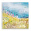Plaque murale Beach Huts on Hillside, design par Clare Tupper