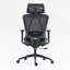 Chaise de bureau haut dossier en filet avec accoudoirs réglables en 3D, support respirant et inclinaison ergonomique pour un confort qui dure toute la journée.-745363859-745363856