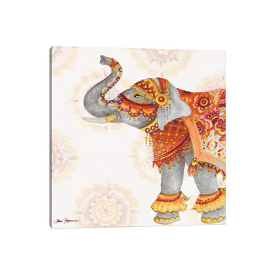 Elephant II by Janice Gaynor - Wrapped Canvas Print