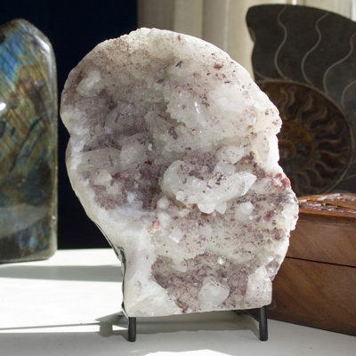 Apophyllite with Red Stilbite