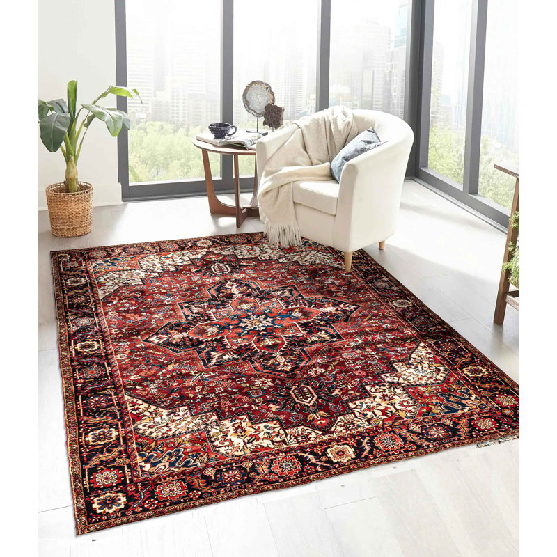 Tapis rouge Sarabi 9 pi 9 po x 12 pi 2 po