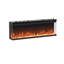 Recessed & Wall-Mounted Electric Fireplace With 12 Flame Colours, 5 Brightness Levels, And Remote Control-1181768769