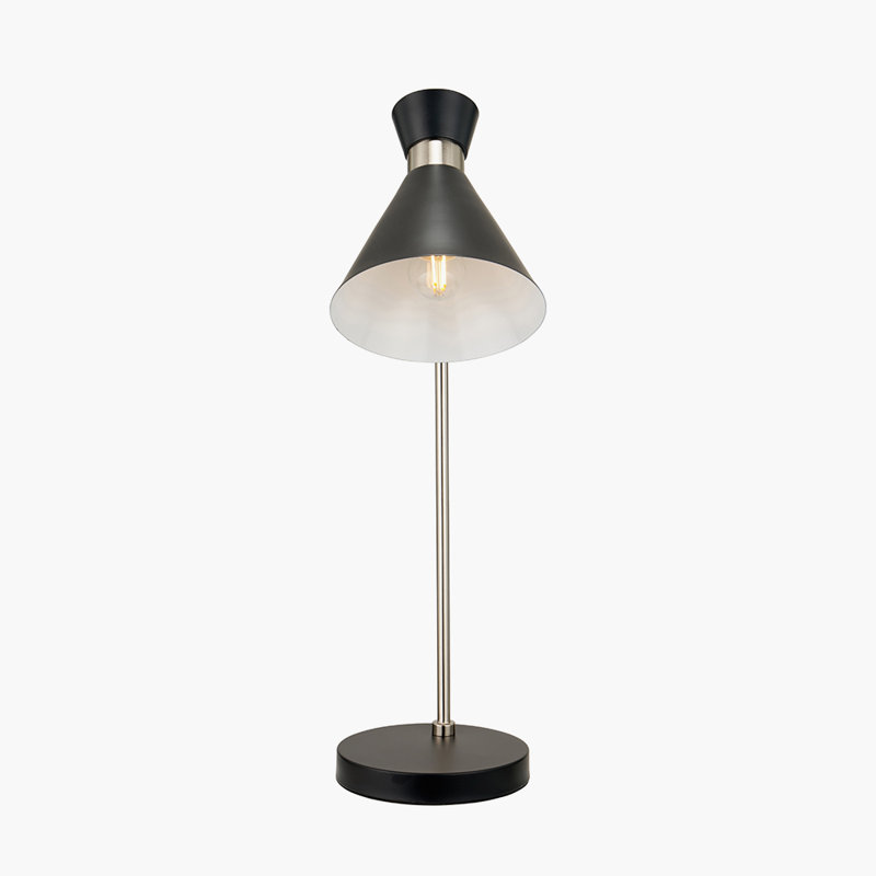 Metal Desk Lamp, Black
