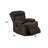 Lusio Brown Linen Power Motion Recliner w/Lift & Cup Holder