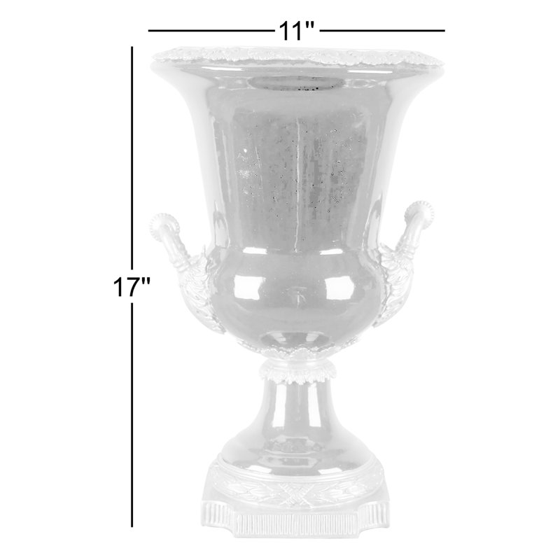 Ebony Handmade Porcelain China Table Vase
